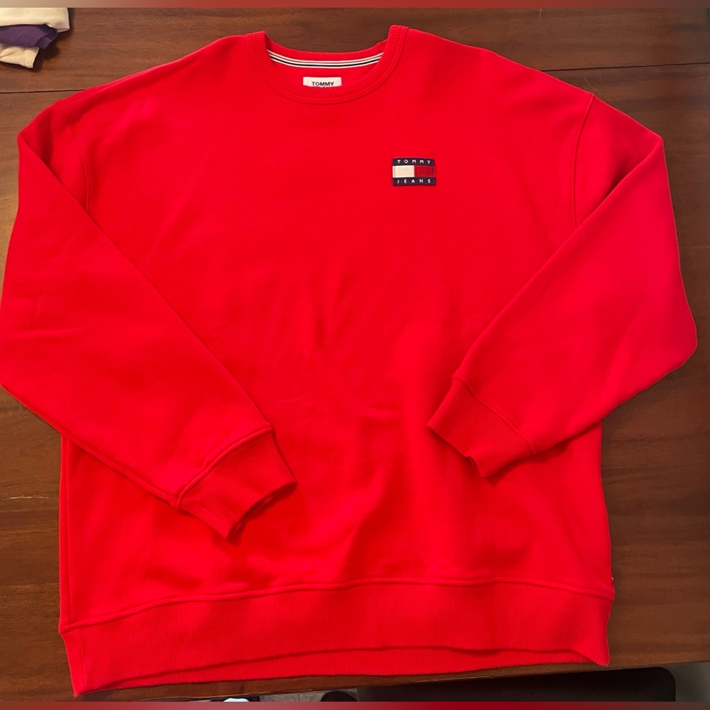 Tommy Hilfiger fleece crew neck sweater-men’s size 2XL